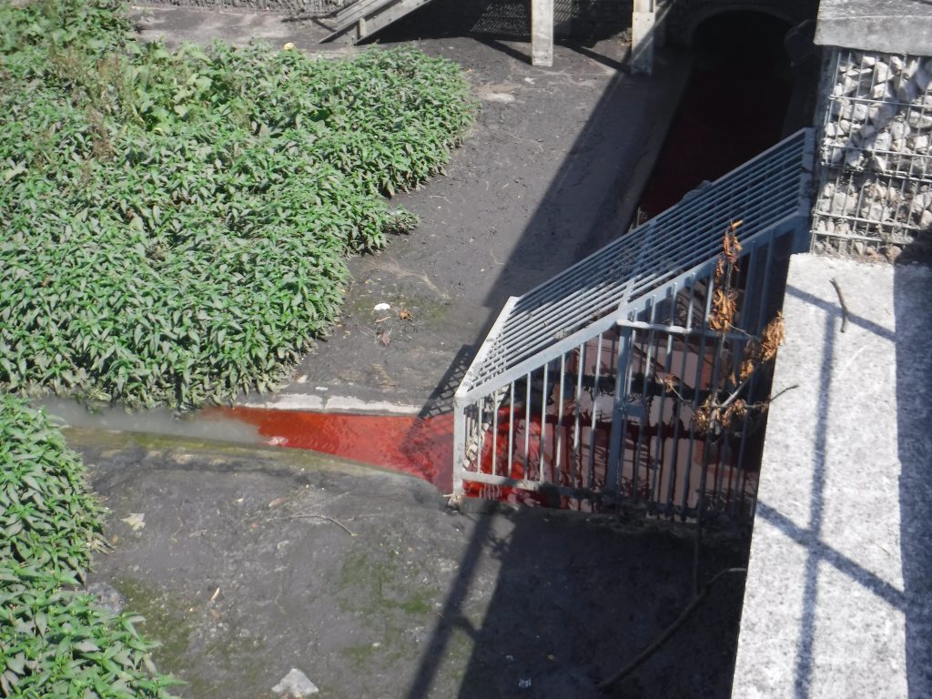 Exemple de pollution