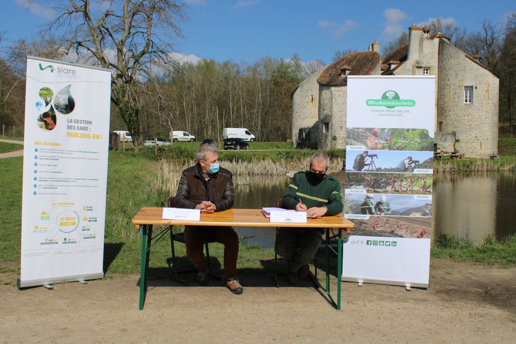 Signature convention SIARE et ONF