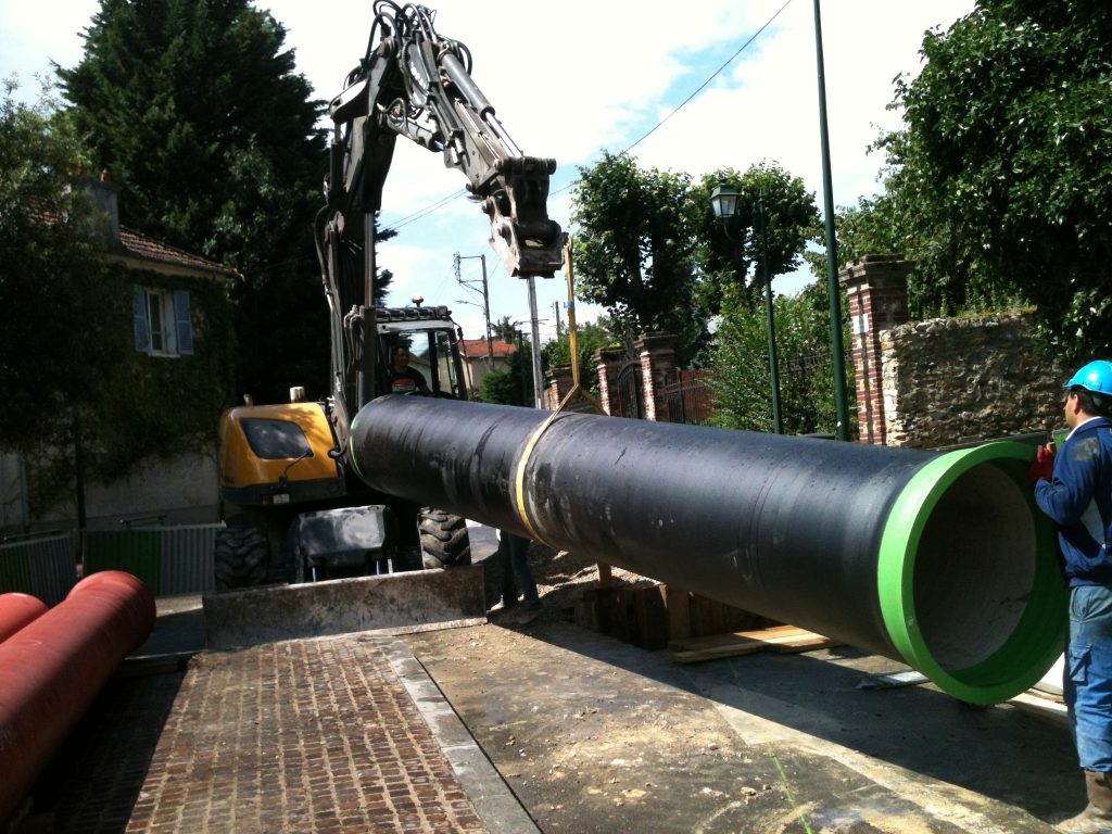 Travaux rue Blanche en 2017