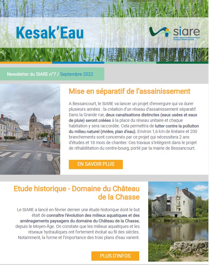 newsletter septembre 2022
